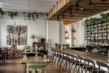 Ресторан Гребешки / Grebeshki на Виленском. Основной зал №1, фото 2