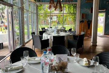 Ресторан Санпарк Гриль Бар / Sunpark Grill Bar. Летний зал, фото 8
