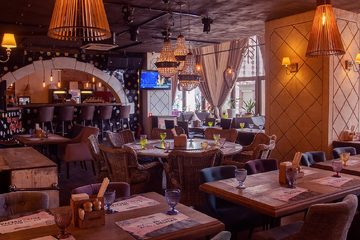 Café Del Mar на проспекте Славы. Зал на 1-м этаже, фото 1
