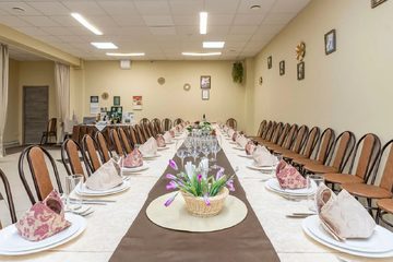 Поминальная трапеза Помним-любим в Колпино. Большой зал, фото 5