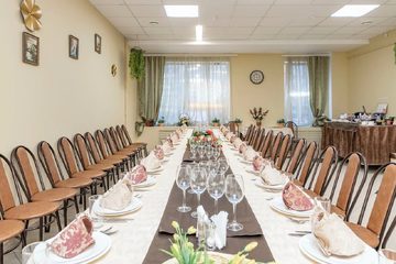Поминальная трапеза Помним-любим в Колпино. Большой зал, фото 3