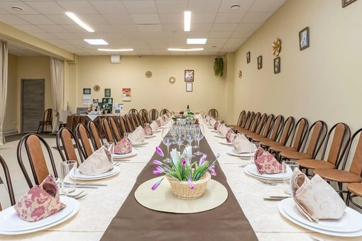 Поминальная трапеза Помним-любим в Колпино. Большой зал, фото 5