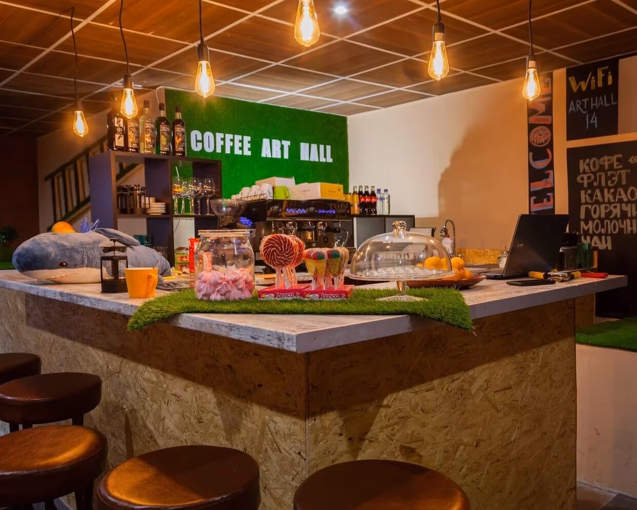 Кафе Кофе Арт Холл / Coffee Art Hall Основной зал