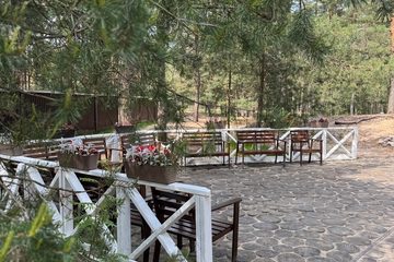 Загородный комплекс Старая Мельница. Летний банкетный шатёр, фото 12