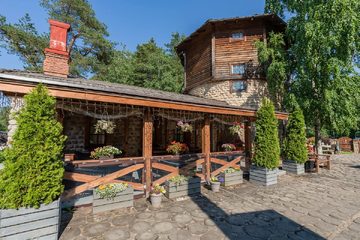 Загородный комплекс Старая Мельница. Основной зал ресторана Корчма, фото 8