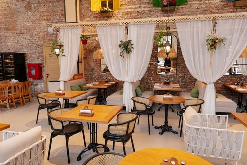 Ресторан Руссо Итальяно / Russo Italiano. Двухуровневый зал, фото 5