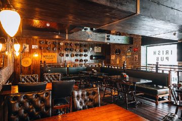 Паб Финнеганс / Finnegan’s на Московском. Основной зал, фото 2
