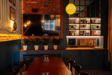 Ресторан Смоки Бонс / Smokey Bones. ВИП-зал, фото 4