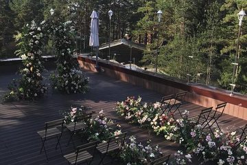 Загородный курорт Дом у Моря ресторан Морешаль. Бар-терраса Морешаль, фото 11