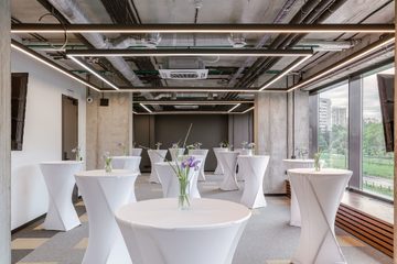 Банкетный зал Вертикаль / Vertical We&I Loft. Основной зал, фото 15