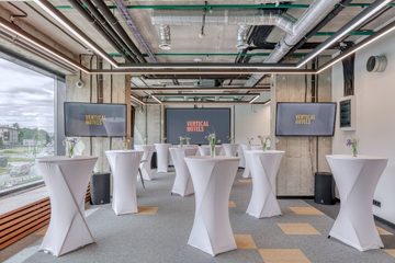 Банкетный зал Вертикаль / Vertical We&I Loft. Основной зал, фото 10