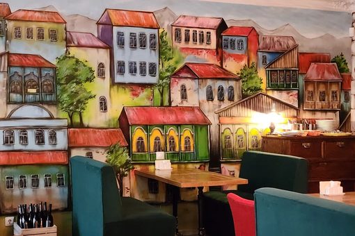 Ресторан Дом Грузинского Вина. Основной зал до 32 человек. Фото 2