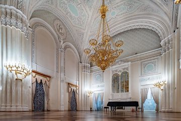 Мраморный дворец. Белый зал, фото 4