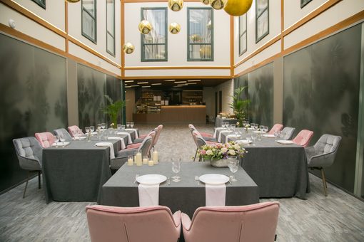 Банкетный зал Академия Вкуса Атриум. Основной зал до 40 человек. Фото 3