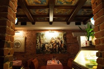 Ресторан Мама Рома. Зал в стиле итальянского патио, фото 2