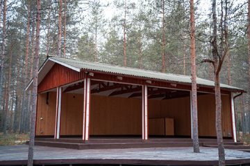 База отдыха Шишки на Лампушке. Беседка Лесная Рапсодия, фото 3