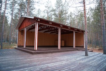 База отдыха Шишки на Лампушке. Беседка Лесная Рапсодия, фото 2
