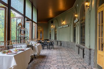 Ресторан Александровский парк. Крытая терраса, фото 1