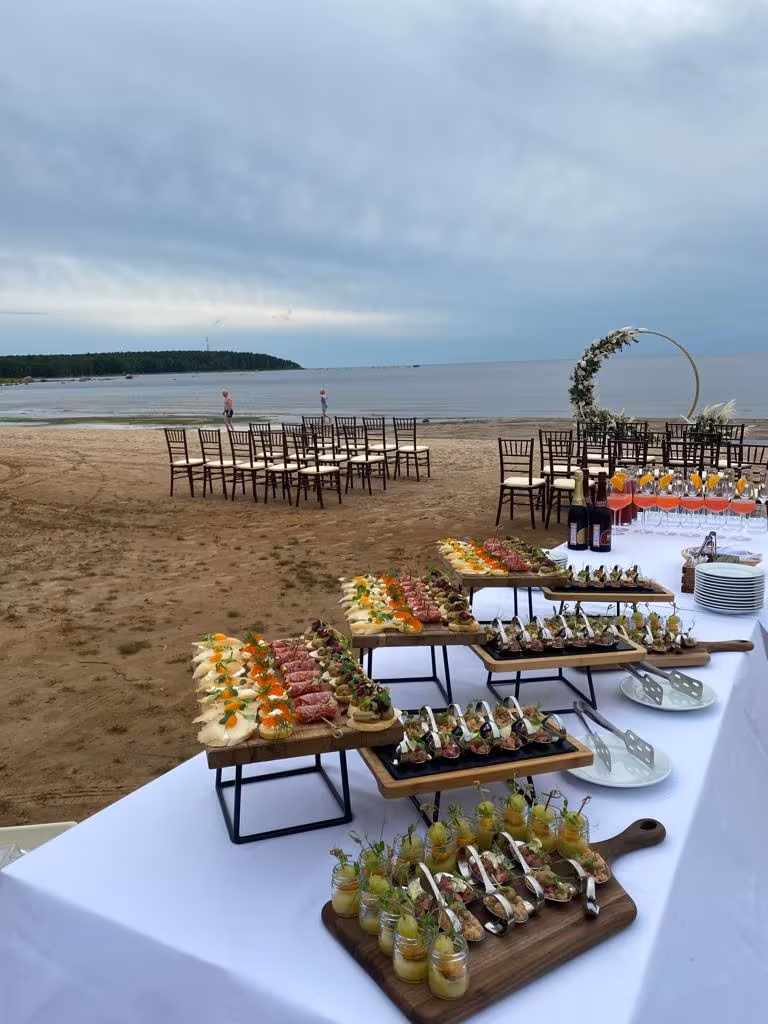 Загородный курорт Дом у Моря ресторан Морешаль Выездная регистрация