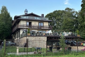 Ресторан Хюгге на озере. Терраса, фото 10