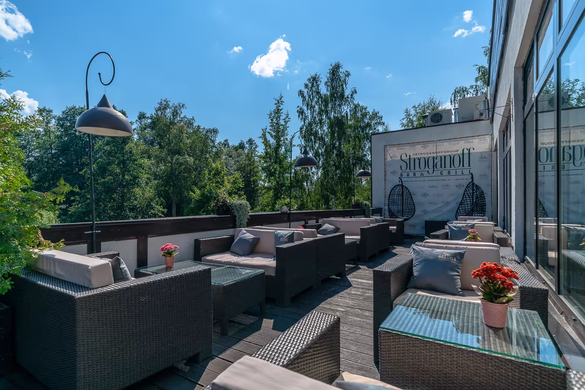 Ресторан Строганов Бар и Гриль / Stroganoff Bar and Grill Терраса