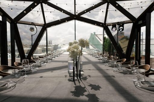 Банкетный зал Ближе к небу. Стеклянный шатёр до 45 человек. Фото 5