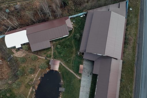 Загородный комплекс Частный Клуб. Вид с улицы