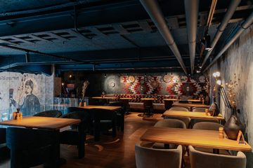 Ресторан Казан Мангал / Kazan Mangal Севкабель. Зал на 2-м этаже, фото 3