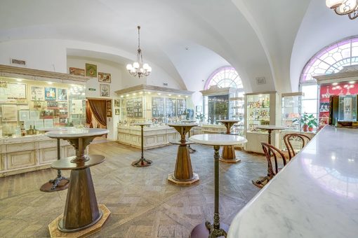 Ресторан Русская Рюмочная №1. Зал музея