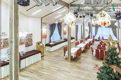 Парк-отель Золотая Долина. Большой зал ресторанного комплекса Шишка, фото 4