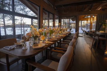 Загородный клуб Ви Лодж / We Lodge. Ресторан Хвой, фото 4