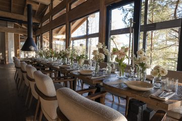 Загородный клуб Ви Лодж / We Lodge. Ресторан Хвой, фото 2