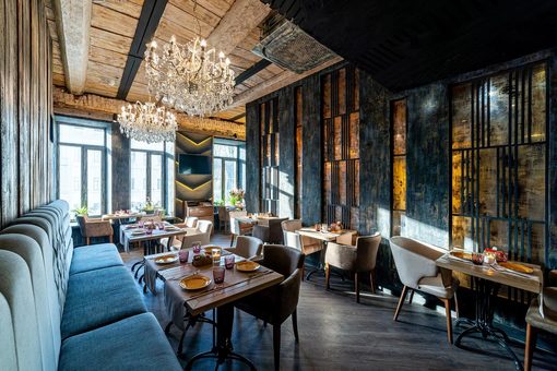 Ресторан Брассерия Крик / Brasserie Kriek на Невском. Пространство ресторана до 50 человек