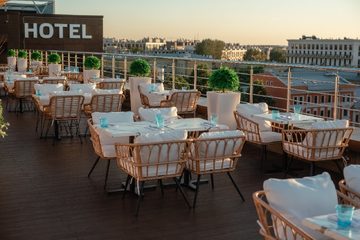 Ресторан Костас / Kostas. Терраса Небо на Крыше, фото 2